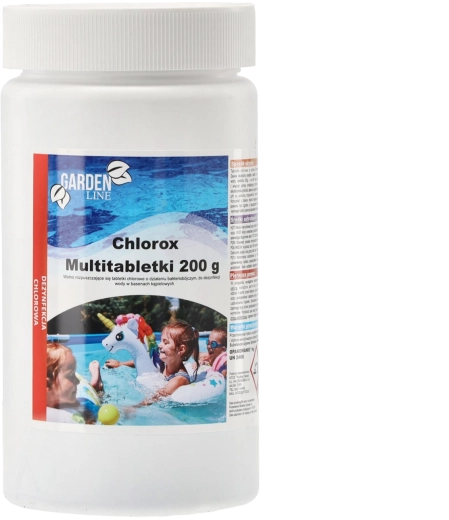 Multitablete cu clor CHLOROX 200 g, ambalaj 1 kg
