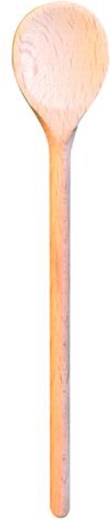 Lingură rotundă din lemn de fag 29,5 cm