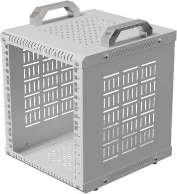 Lanberg rack deschis 10" 6U 280 × 300 gri