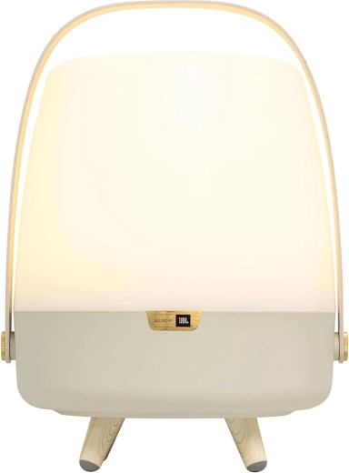 Lampă portabilă Kooduu lite-up play cu difuzor JBL, bej
