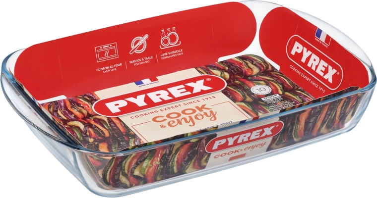 Tavă de copt din sticlă PYREX 3,7 l (40 × 27 × 6 cm)