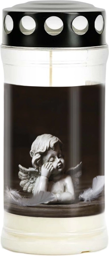 Lumânare de cimitir Provence Înger – durată până la 4 zile