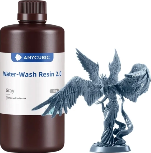 Anycubic Water-Wash Resin 2.0 rășină gri pentru imprimare 3D