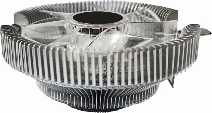 Huracan cooler pentru procesor 90 mm cu LED albastru și PWM 4 pini