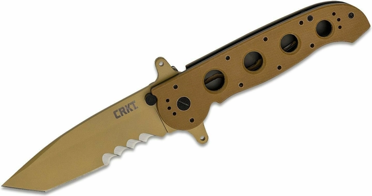 CRKT M16 Special Forces cuțit tactic pliabil 9,8 cm, maro nisipiu, G10