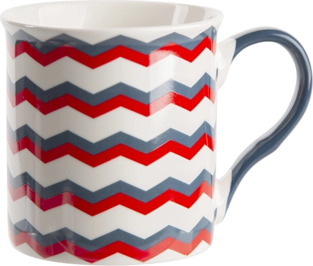 Cană Easy Morning 250 ml cu model chevron
