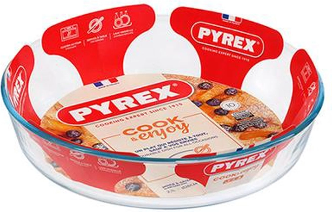 Formă de copt din sticlă pentru tartă PYREX 26 cm