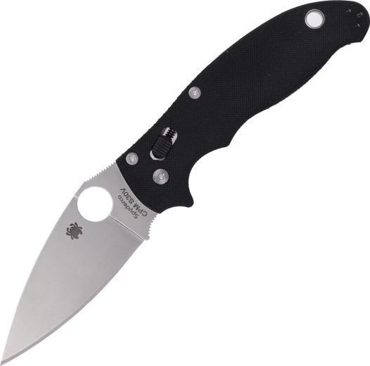 Cuțit pliabil Spyderco Manix 2, 8,6 cm, satin, G10