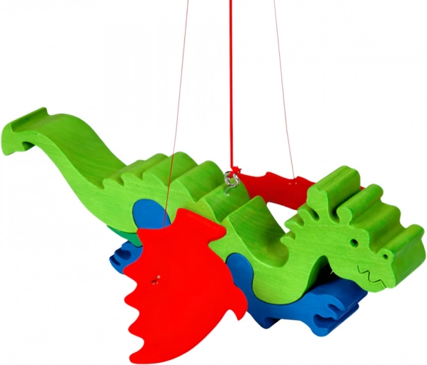 Fauna dragon zburător din lemn pentru agățat