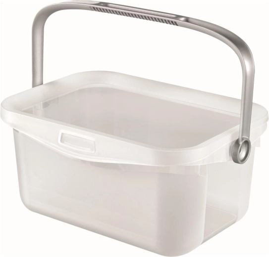 Multibox cu capac și mâner 26 × 18 × 11 cm, 3 l – transparent