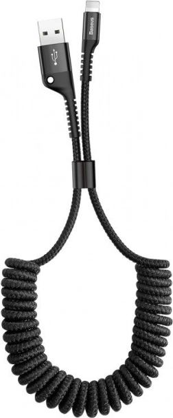 Baseus cablu cu arc lightning 1 m 2 A – negru
