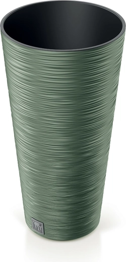 Ghiveci Furu Slim 30 cm – verde pământiu