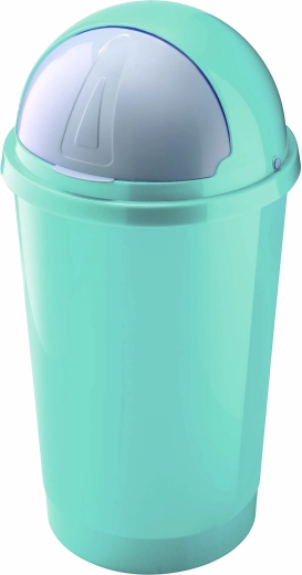 Coș de gunoi din plastic HEIDRUN 6 l cu capac basculant