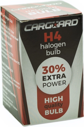 Bec halogen H4 12 V 55/60 W cu luminozitate cu până la 30% mai mare