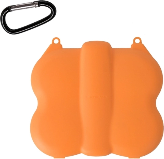 Husă de protecție Sunnylife cu carabină pentru DJI Neo 2, portocalie - 1 bucată