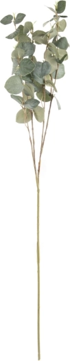 Crenguță decorativă artificială Eucalyptus verde 82 cm