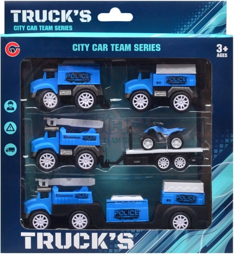Set de vehicule de poliție