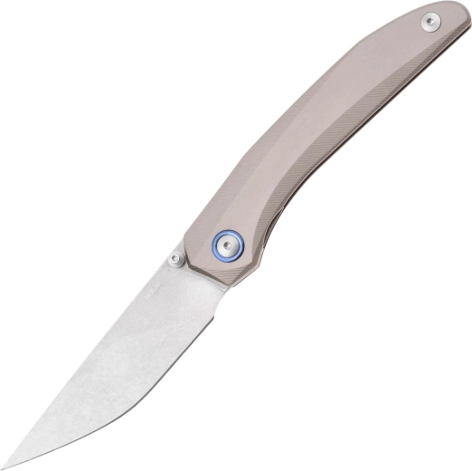MKM Detonario EDC cuțit pliabil M390, mâner din aluminiu gunmetal