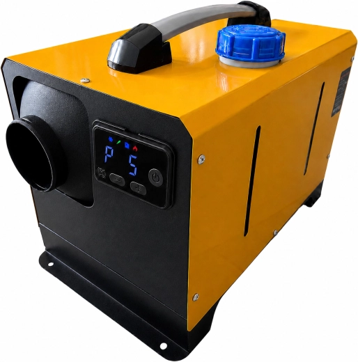 Încălzitor portabil pe motorină cu aer cald 8 kW 12/24 V, set