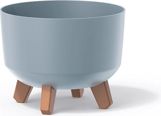 Ghiveci Gracia Standard 20 cm – ghiveci din plastic gri deschis