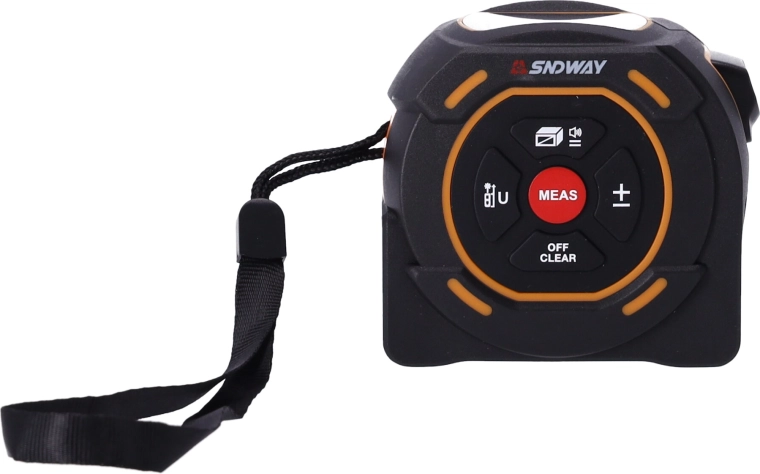 Telemetru laser + ruletă SNDWAY SW-TM60 - roșu