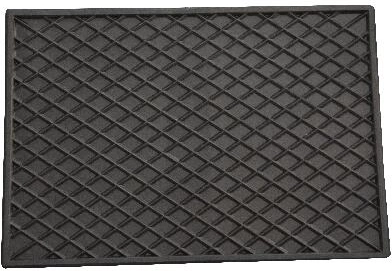 Covoraș din cauciuc 30 × 40 cm, negru