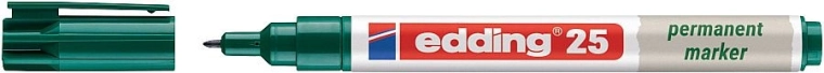 Marker permanent Edding 25 EcoLine, set 4 bucăți