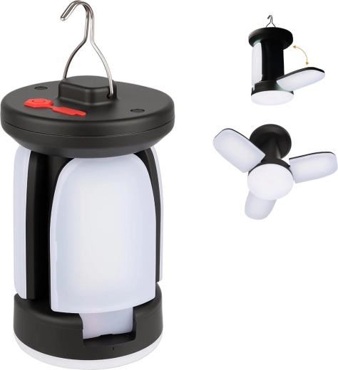 Solight lanternă LED de camping reîncărcabilă 400 lm, alb cald - 1 bucată