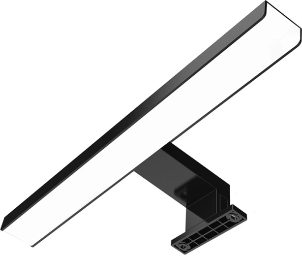 Solight iluminat LED pentru baie deasupra oglinzii 3 în 1, 7 W, 4000 K, IP44, 40 cm, negru