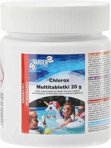 Multitablete pentru piscină CHLOROX 20 g, 400 g