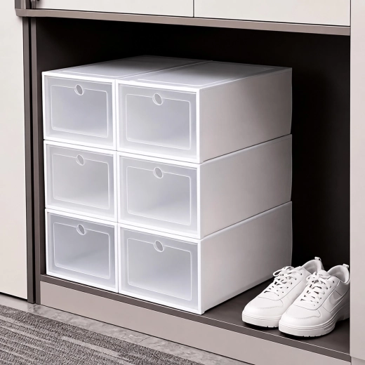 Organizator modular închis pentru pantofi cu clapetă (12 buc.)