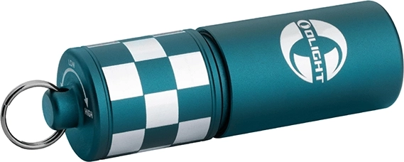 Olight i17 Checkered Flag lanternă breloc în ediție limitată USB‑C