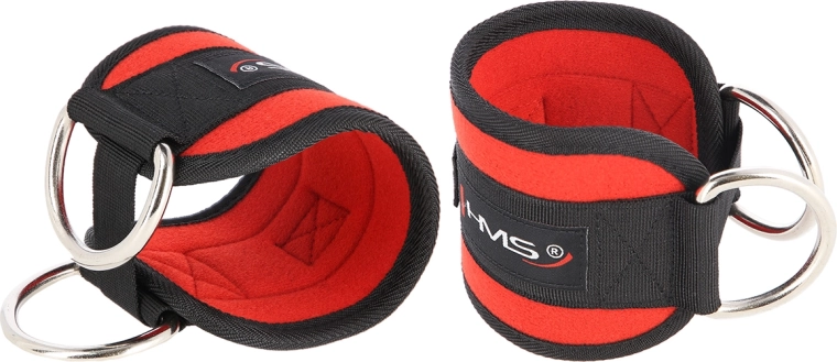 Curele pentru glezne HMS pentru scripeți și benzi elastice, mărime universală (2 buc.)