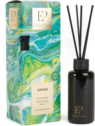 Odorizant de aer cu bețișoare Dr. Marcus Ellie Pure Perfume Sticks 4 Elements Earth 80 ml