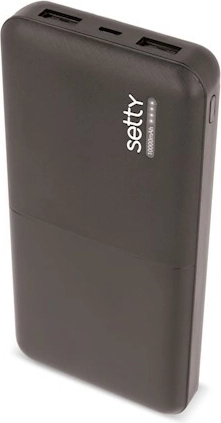 Setty power bank 10000 mAh negru