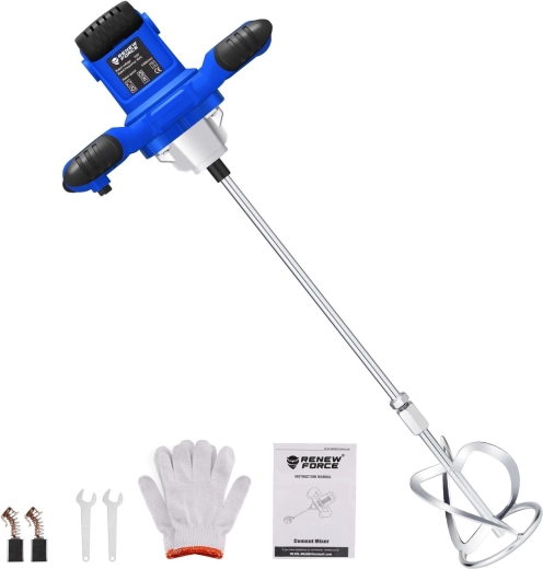 Mixer electric pentru vopsele și mortare RENEW FORCE XL 2800 W - 1 bucată