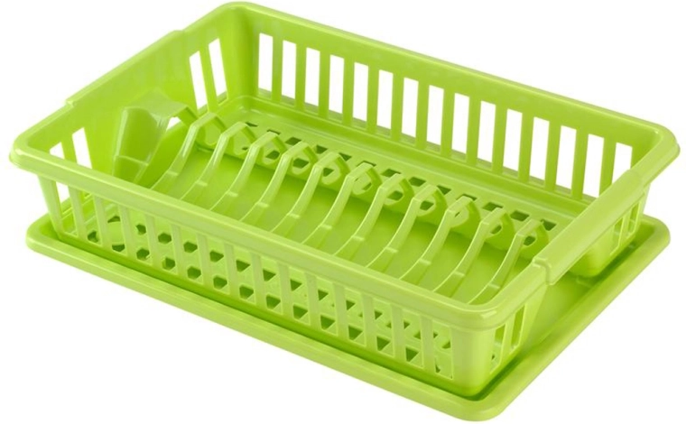 Scurgător din plastic cu tavă HEIDRUN 38 × 26 cm