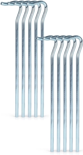 RedCliffs țăruși metalici pentru cort 17 cm, 10 buc