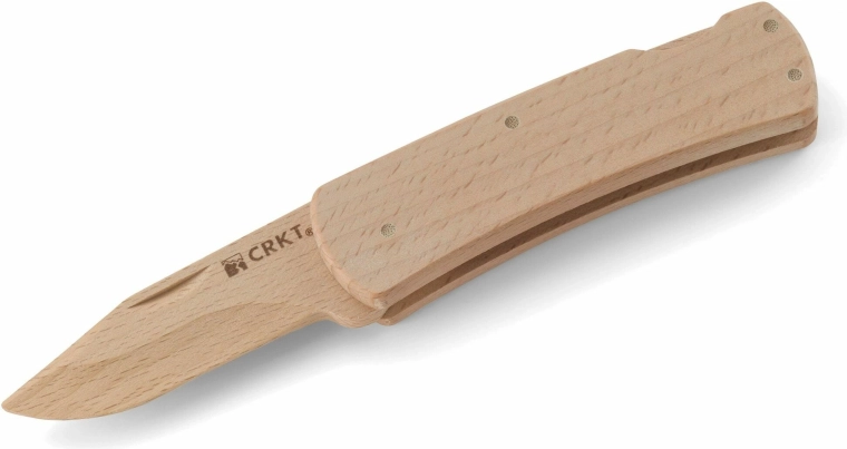 Kit de construcție din lemn pentru briceag de buzunar CRKT Nathan's Knife Kit 8,3 cm