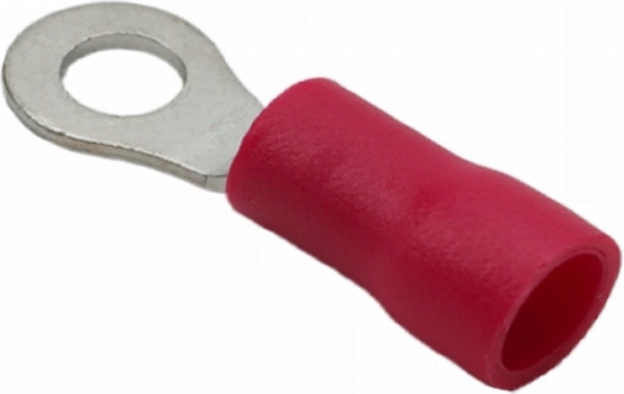 Papuc de cablu izolat 4,3/1,7 mm roșu
