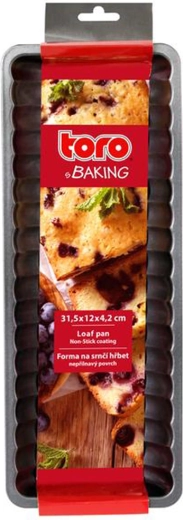 Formă pentru chec „spinare de căprioară” TORO 31,5 × 12 cm