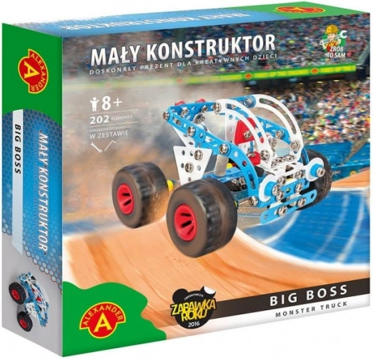 set de construcție monster truck big boss – micul constructor