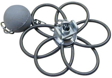 Rozetă pentru coș de fum cu greutate 130–230 mm, 6 arcuri