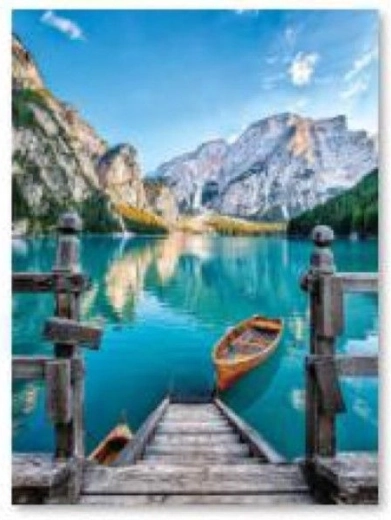 Broderie cu diamante (diamond painting) tablou Ponton 30 × 40 cm