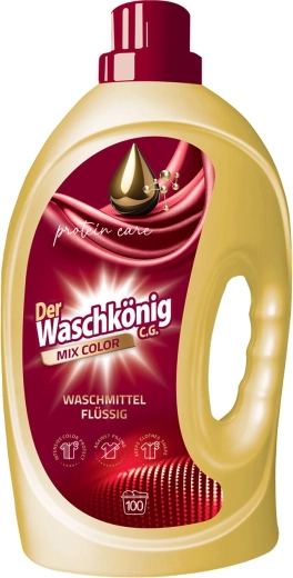 Gel de spălare Waschkönig Color 3 l (100 de spălări)