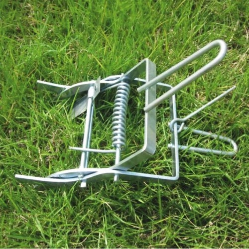 Capcană metalică pentru cârtițe din oțel inoxidabil 21 × 21 × 15 cm