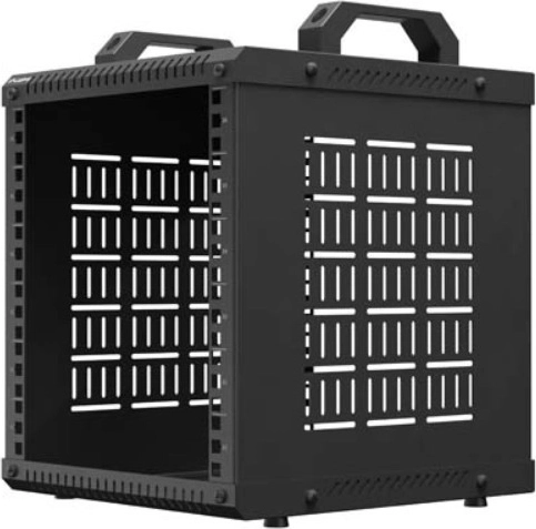 Dulap rack deschis Lanberg 10" 6U 280 x 300 mm negru
