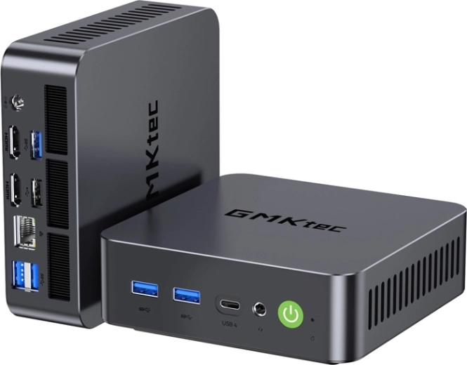 Mini PC GMKtec K17 s Intel Core Ultra 5 226V, 16 GB RAM, SSD de 1 TB și Windows 11 Pro