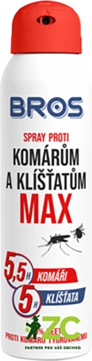 Spray repelent împotriva țânțarilor și căpușelor 90 ml MAX BROS