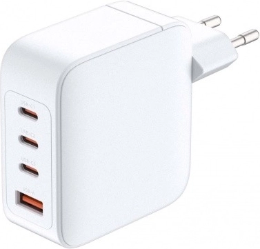 Încărcător GaN 140 W cu 3× USB-C și 1× USB-A